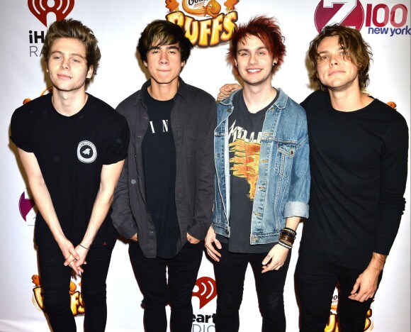 5 Seconds Of Summer - Soirée des "z100s Jingle Ball" à New York. Le 12 décembre 2014  