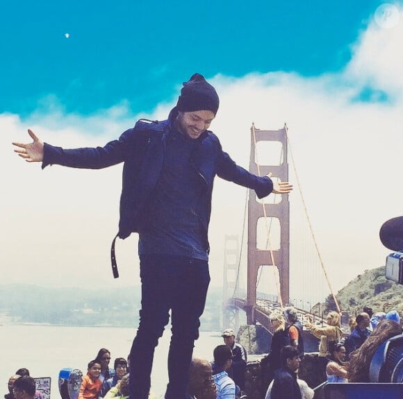 Kev Adams : heureux à San Francisco en juin 2015