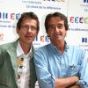 Jamy et Fred - Conférence de presse de France Televisions à Paris, le 28 août 2008
