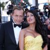 Ayem Nour et son compagnon Vincent Miclet - Montée des marches du film "Inside Out" (Vice-Versa) lors du 68e Festival International du Film de Cannes, à Cannes le 18 mai 2015.