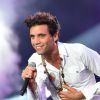 Exclusif - Le chanteur Mika, dans les arènes de Nîmes à l'occasion de la spéciale Fête de la musique de l'émission La Chanson de l'année sur TF1, le samedi 20 juin 2015.