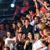Exclusif - Nikos Aliagas dans la foule, dans les arènes de Nîmes à l'occasion de la spéciale Fête de la musique de l'émission La Chanson de l'année sur TF1, le samedi 20 juin 2015.