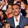 Exclusif - Nikos Aliagas, dans les arènes de Nîmes à l'occasion de la spéciale Fête de la musique de l'émission La Chanson de l'année sur TF1, le samedi 20 juin 2015.
