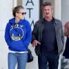 Sean Penn se balade avec sa fille Dylan à Los Angeles, le 21 juin 2015.