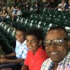 Darryl Hamilton et ses fils Donovan et Julian - Photo publiée sur le compte Twitter de Darryl Hamilton le 13 juin 2015