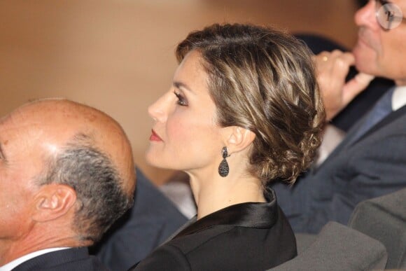 La reine Letizia d'Espagne - Remise des prix "Princess Girona Foundation Awards" à Gérone. Le 25 juin 2015