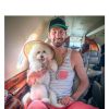 Jackson Vroman, décédé le 29 juin 2015 avec son chien Hugo Beauce