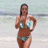 Ludivine Sagna en vacances à Miami, le 30 juin 2015
