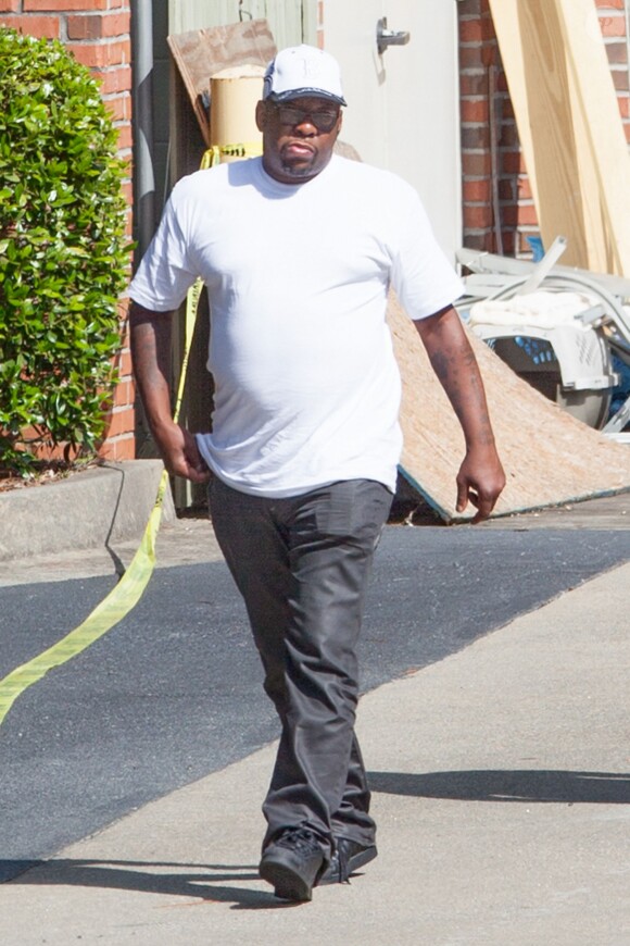 Bobby Brown s'est rendu au chevet de sa fille Bobbi Kristina à Duluth, le 25 juin 2015