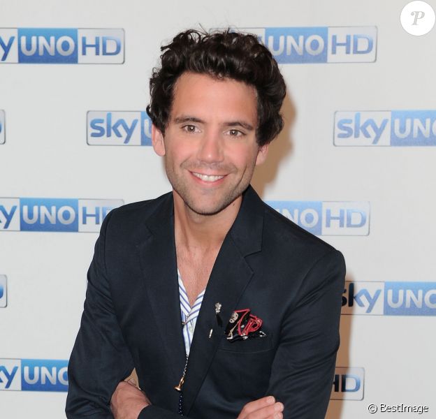 Mika à la conférence de presse " Italia's Got talent " à Milan en Italie, le 15 mai 2015