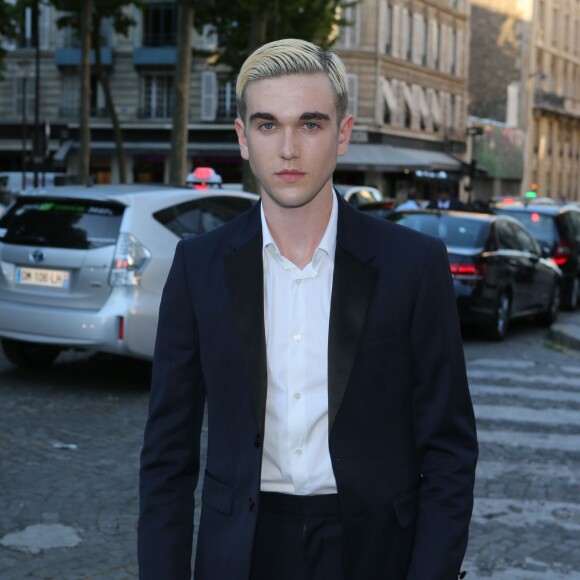 Gabriel-Kane Day-Lewis (le fils d'Isabelle Adjani et Daniel Day-Lewis) - Arrivée des people à la soirée "Vogue Paris Foundation Gala" au palais Galliera à Paris, le 6 juillet 2015.  People arriving at "Vogue" party at Palais Galliera during the fashion week, in Paris, France, on July 6th, 2015.06/07/2015 - Paris