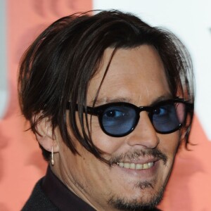 Johnny Depp - Avant-première du film "Charlie Mortdecai" à Londres, le 19 janvier 2015. 