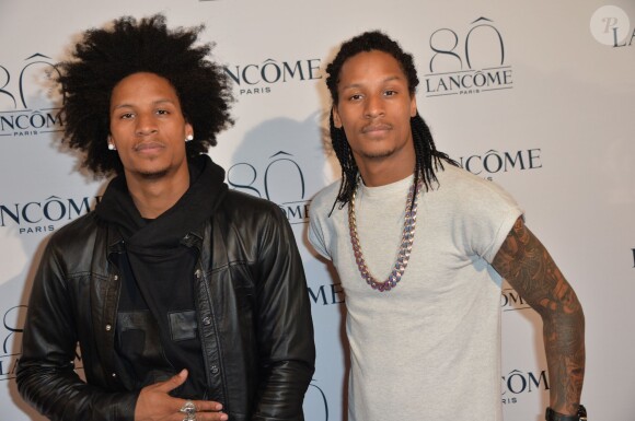 Les Twins (Larry et Laurent Bourgeois) - Soirée des 80 ans de Lancôme au Casino de Paris lors de la fashion week Haute Couture Automne-Hiver 2015/2016 à Paris, le 7 juillet 2015.