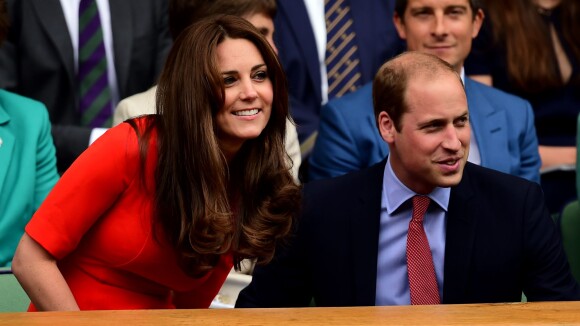 Kate et William, non loin de David Beckham et son fiston, à Wimbledon