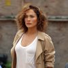 Jennifer Lopez sur le tournage de la série Shades of Blue à New York, le 7 juin 2015
