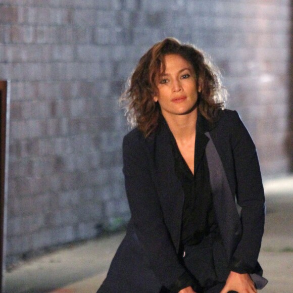 Jennifer Lopez sur le tournage de 'Shades of Blue' à New York City, le 26 juin 2015  