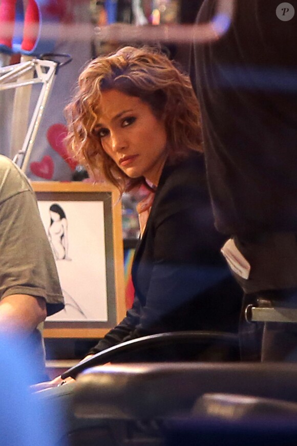 Jennifer Lopez sur le tournage de 'Shades of Blue' à New York City, le 10 juin 2015