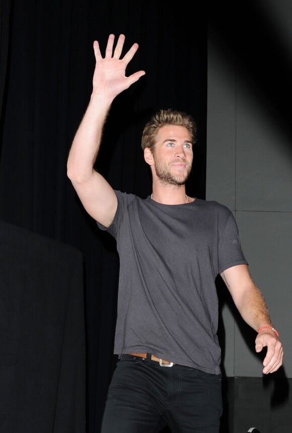 Liam Hemsworth au Comic-Con de San Diego, le 9 juillet 2015.