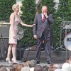 Le prince Albert II de Monaco a eu droit à un cadeau très émouvant de la part de la princesse Charlene le 11 juillet 2015 pour la célébration des dix ans de son règne : son premier discours en français...