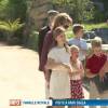 Le roi Philippe et la reine Mathilde de Belgique ont emmené samedi 11 juillet 2013 leurs quatre enfants au Parc Pairi Daiza à Brugelette.