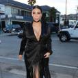 Kim Kardashian, enceinte, se rend au restaurant Craig's à West Hollywood. Le 13 juillet 2015.