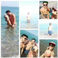 Joy Esther et son amoureux Andrea : Vacances romantiques en Sicile