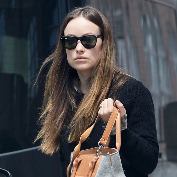 Exclusif - Olivia Wilde se rend aux studios Steiner à New York, le 1er mai 2015