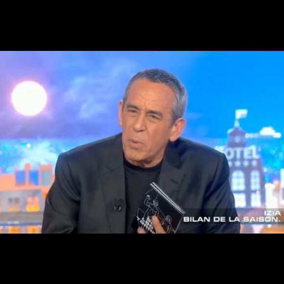 Thierry Ardisson présente SLT Summer 2015 sur Canal+, le samedi 18 juillet 2015.