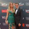 Antonio Banderas et sa compagne Nicole Kimpel à la soirée Platino Awards 2015 à Marbella en Espagne, le 18 juillet 2015