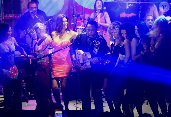 Exclusif - George Benson - Soirée "Summer Party" au club Le Byblos à Saint-Tropez, le 16 juillet 2015.