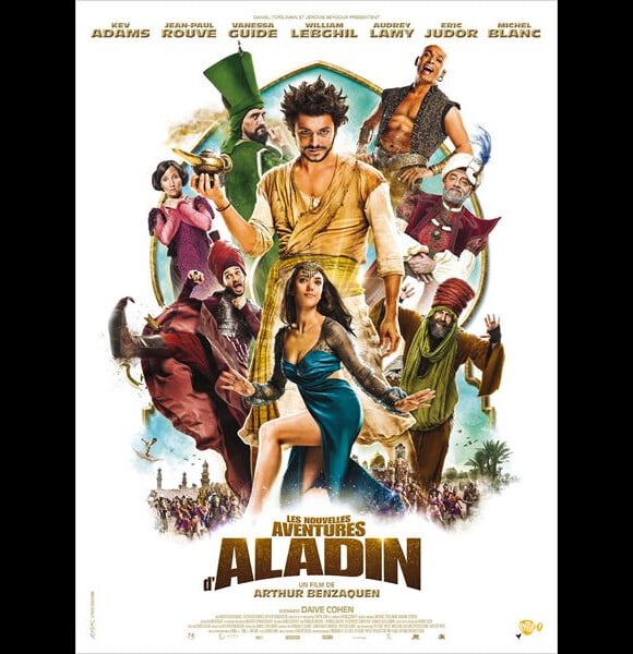 Affiche du film Les Nouvelles Aventures d'Aladin en salles le 14 octobre 2015