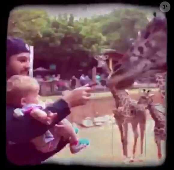 Christina Aguilera au zoo de Los Angeles avec sa fille Summer Rain et son fiancé Matt Butler / juillet 2015