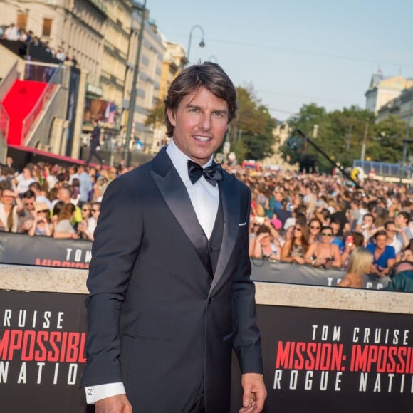 Tom Cruise - Première du film "Mission Impossible - Rogue Nation" à Vienne en Autriche le 23 juillet 2015.