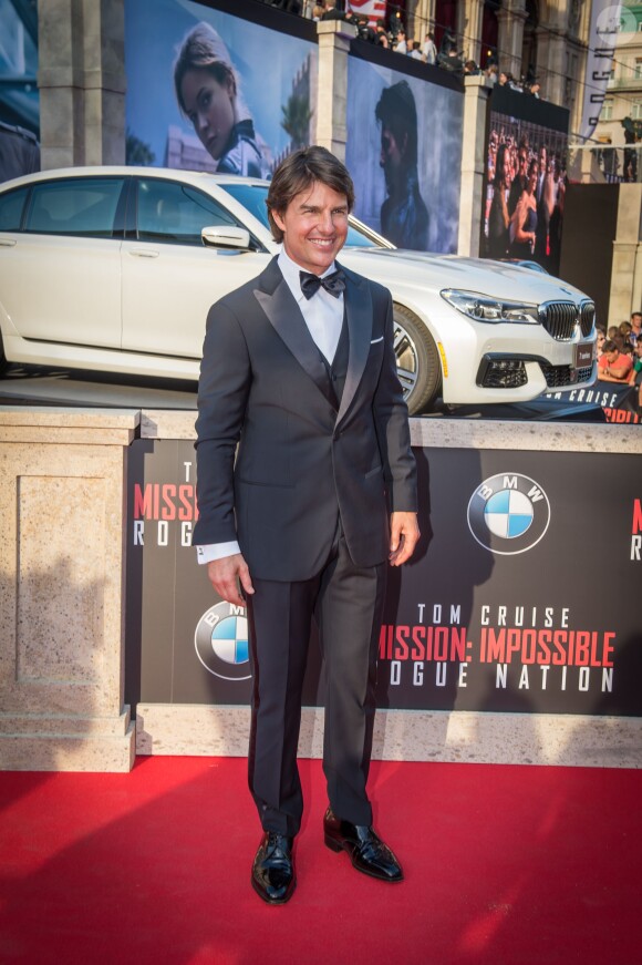 Tom Cruise - Première du film "Mission Impossible - Rogue Nation" à Vienne en Autriche le 23 juillet 2015.