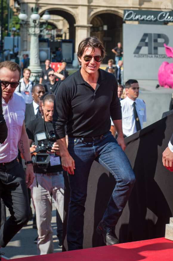 Tom Cruise - Première du film "Mission Impossible - Rogue Nation" à Vienne en Autriche le 23 juillet 2015.