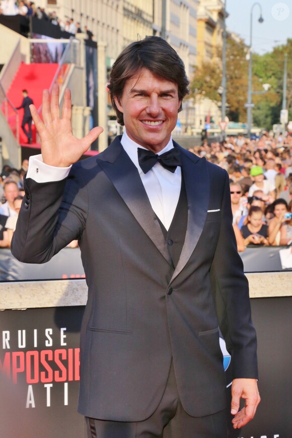 Tom Cruise - Première du film "Mission Impossible - Rogue Nation" à Vienne en Autriche le 23 juillet 2015.