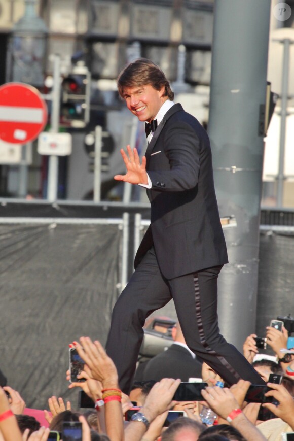 Tom Cruise - Première du film "Mission Impossible - Rogue Nation" à Vienne en Autriche le 23 juillet 2015.