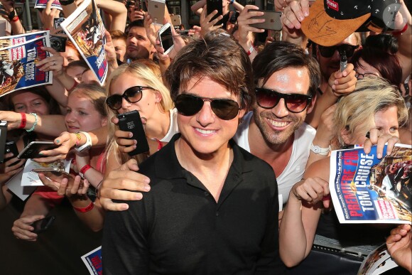 Tom Cruise - Première du film "Mission Impossible - Rogue Nation" à Vienne en Autriche le 23 juillet 2015.