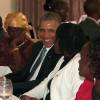 Barack Obama retrouve sa demi-soeur et dîne en famille lors de sa visite à Nairobi au Kenya, le 24 juillet 2015.