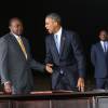 Barack Obama et Uhuru Kenyatta à Nairobi, le 24 juillet 2015. 