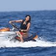 L'actrice Nina Dobrev à Saint-Tropez le 24 juillet 2015.