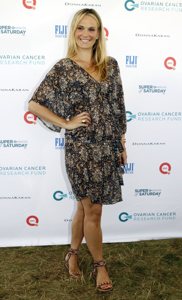 Molly Sims à l'événement caritatif "Ovarian Cancer Research Fund's Super Saturday" à Water Mill le 25 juillet 2015.