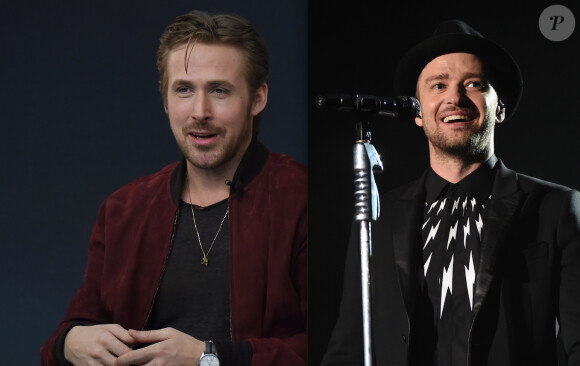 Ryan Gosling et Justin Timberlake (photomontage)