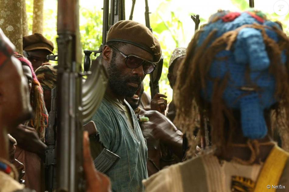 Idris Elba dans Beasts of No Nation.