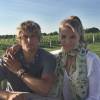 Jack Brinkley-Cook et sa maman Christie Brinkley, posent sur Instagram. Juin 2015