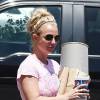 Britney Spears fait les boutiques à Westlake Village, Los Angeles, le 31 juillet 2015