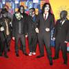 Slipknot lors des MTV Video Music Awards aux Paramount Studios de Hollywood, Los Angeles, le 7 septembre 2008