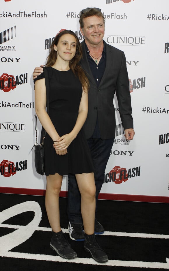 Aidan Quinn et sa fille Mia Quinn à la première de Ricki And The Flash au théâtre AMC Lincoln Square à New York, le 3 août 2015.