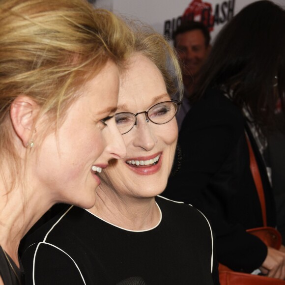 Mamie Gummer et Meryl Streep à la première de Ricki And The Flash au théâtre AMC Lincoln Square à New York, le 3 août 2015.