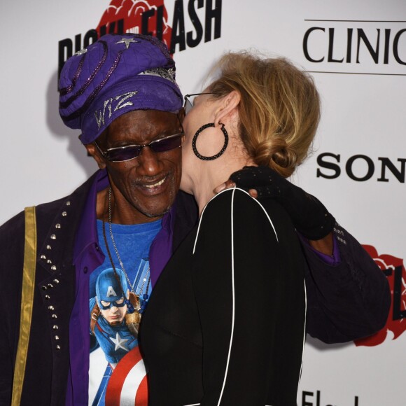 Bernie Morrell et Meryl Streep à la première de Ricki And The Flash au théâtre AMC Lincoln Square à New York, le 3 août 2015.